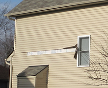 missing siding